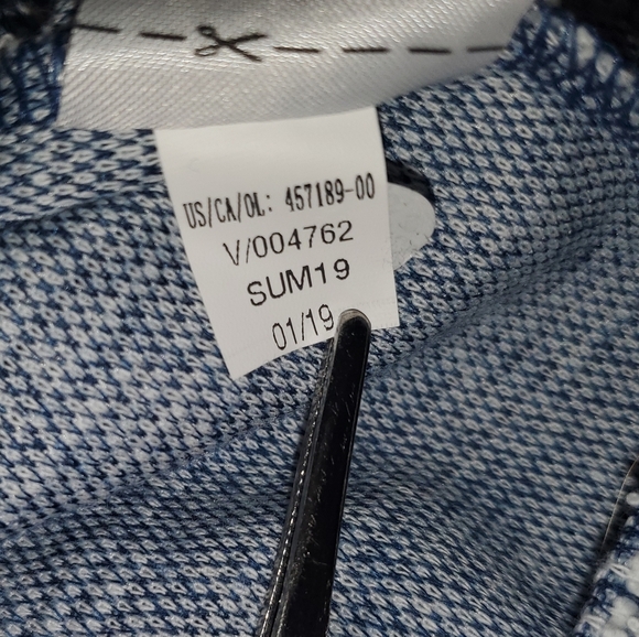 Banana Republic Navy And White Sleeveless Dress - Picture 10 of 10